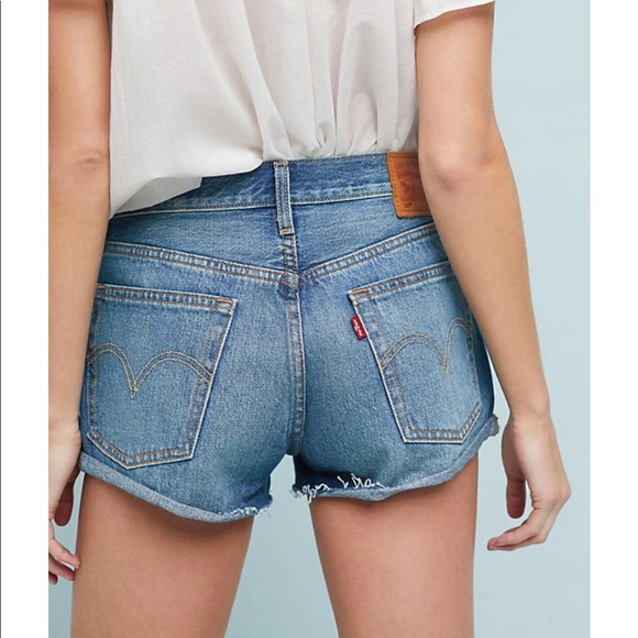 Levi's Pants - Levi 501 denim shorts